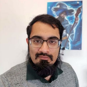 Headshot of Dr Hussain Gandhi, GP and creator of eGPlearning