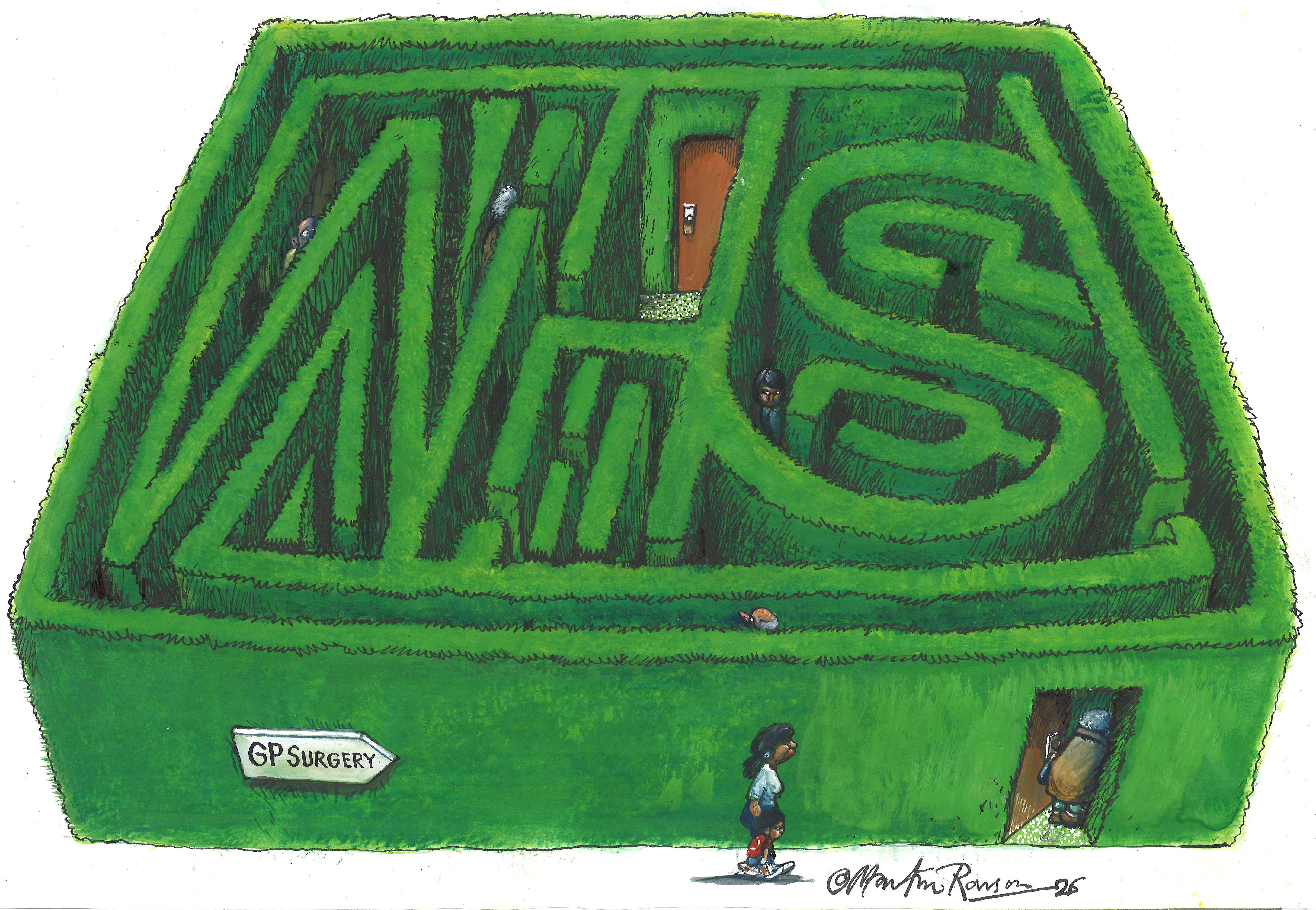 Front-cover-and-Patient-campaign-Rowson-cartoon