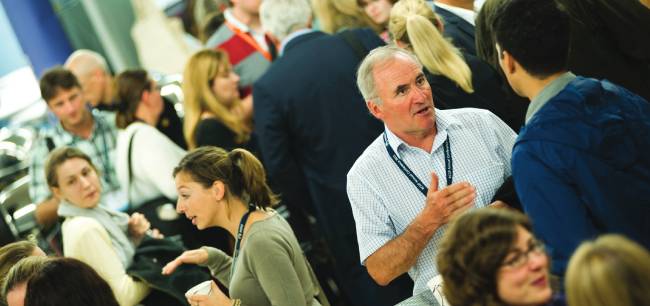 Professionals-networking-at-event